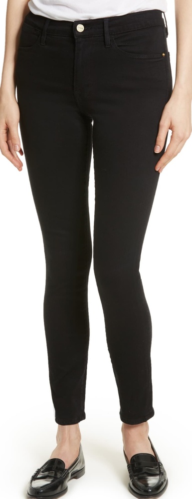 Frame denim black Le High skinny size 27